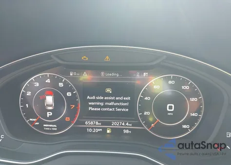 2018 Audi Q5 2.0T Premium/2.0T Tech Premium z USA, uszkodzony, nr VIN WA1BNAFY1J2223578